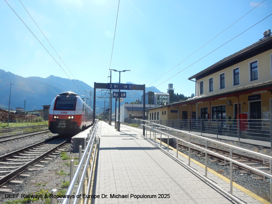 Gailtalbahn Eisenbahn Villach Arnoldstein Hermagor Kötschach-Mauthen Kärnten ÖBB