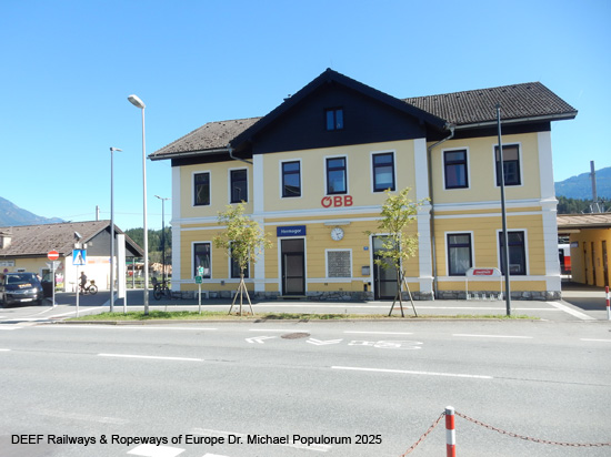 Gailtalbahn Eisenbahn Villach Arnoldstein Hermagor Kötschach-Mauthen Kärnten ÖBB