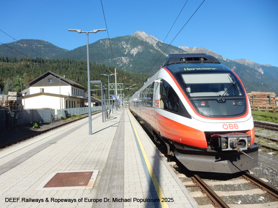 Gailtalbahn Eisenbahn Villach Arnoldstein Hermagor Kötschach-Mauthen Kärnten ÖBB