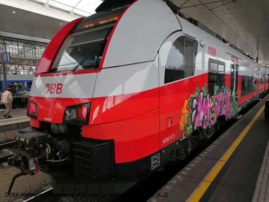 ÖBB Interregio Eisenbahn Zug Österreich