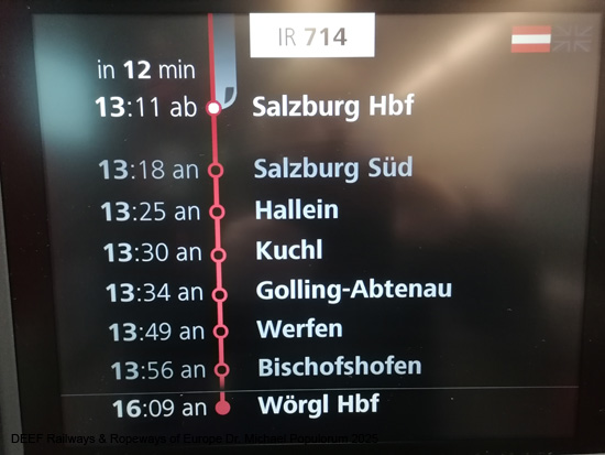 ÖBB Interregio Eisenbahn Zug Österreich