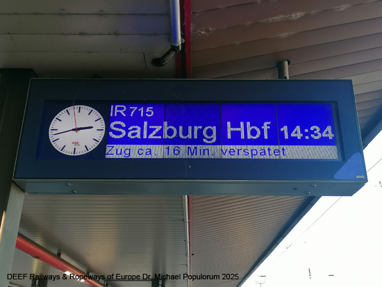 ÖBB Interregio Eisenbahn Zug Österreich