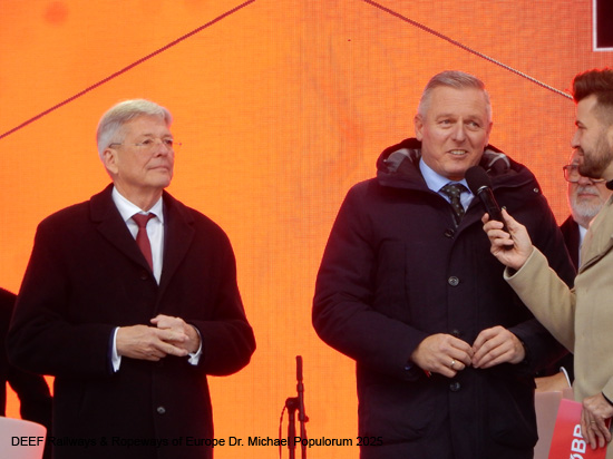 Koralmbahn Eröffnungsfeier 2025 Premierenfahrt