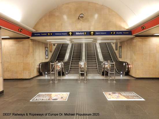 Metro Budapest U-Bahn Ungarn