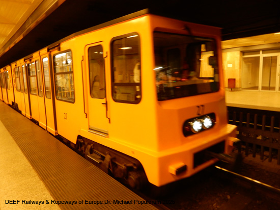 Metro Budapest U-Bahn Ungarn