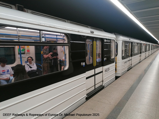 Metro Budapest U-Bahn Ungarn