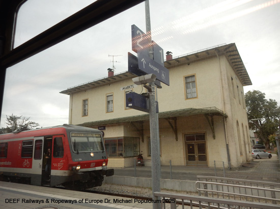 Eisenbahnstrecke Mühldorf Simbach am Inn SOB Bayern Deutschland