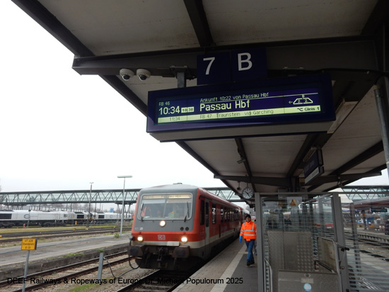 Rottalbahn Eisenbahn Passau Pocking Pfarrkirchen Neumarkt St. Veit Mühldorf Bayern