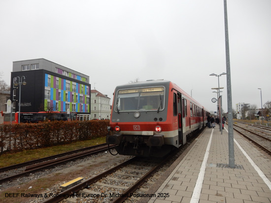 Rottalbahn Eisenbahn Passau Pocking Pfarrkirchen Neumarkt St. Veit Mühldorf Bayern