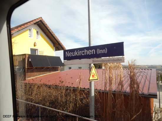 Rottalbahn Eisenbahn Passau Pocking Pfarrkirchen Neumarkt St. Veit Mühldorf Bayern