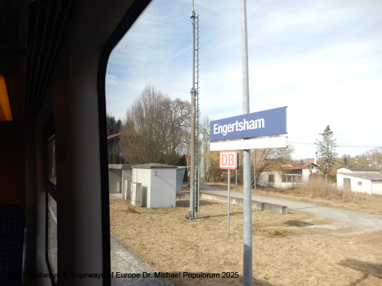 Rottalbahn Eisenbahn Passau Pocking Pfarrkirchen Neumarkt St. Veit Mühldorf Bayern