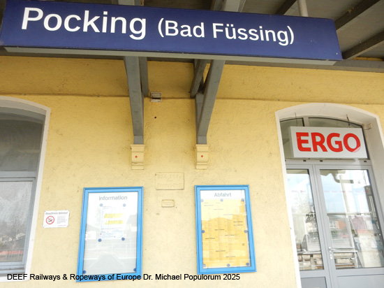 Rottalbahn Eisenbahn Passau Pocking Pfarrkirchen Neumarkt St. Veit Mühldorf Bayern