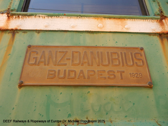 Verkehrsmuseum Szentendre Öffentlicher Nahverkehr ÖPNV Budapest Városi Tömegközlekedési Múzeum Ungarn