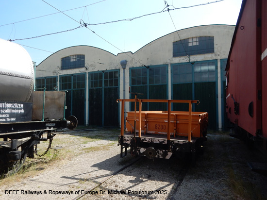 Verkehrsmuseum Szentendre Öffentlicher Nahverkehr ÖPNV Budapest Városi Tömegközlekedési Múzeum Ungarn