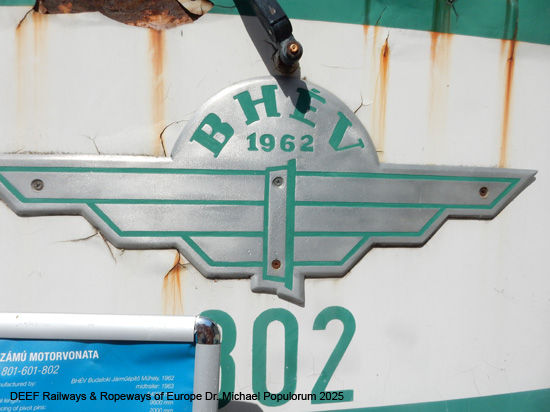 Verkehrsmuseum Szentendre Öffentlicher Nahverkehr ÖPNV Budapest Városi Tömegközlekedési Múzeum Ungarn