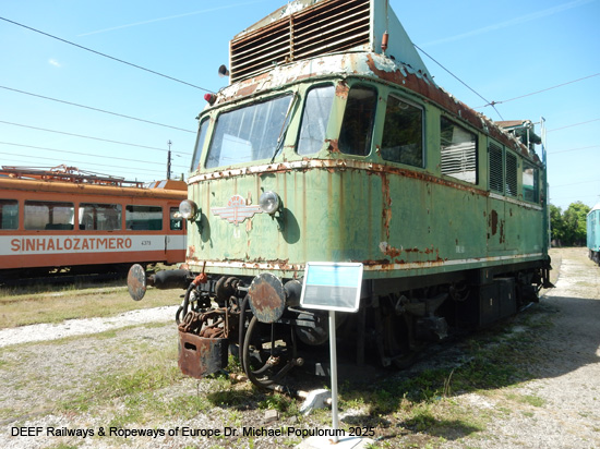 Verkehrsmuseum Szentendre Öffentlicher Nahverkehr ÖPNV Budapest Városi Tömegközlekedési Múzeum Ungarn
