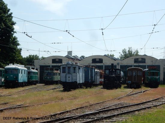 Verkehrsmuseum Szentendre Öffentlicher Nahverkehr ÖPNV Budapest Városi Tömegközlekedési Múzeum Ungarn
