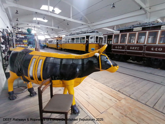 Verkehrsmuseum Szentendre Öffentlicher Nahverkehr ÖPNV Budapest Városi Tömegközlekedési Múzeum Ungarn