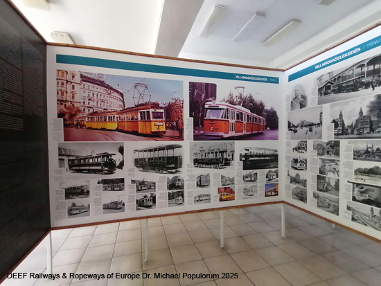 Verkehrsmuseum Szentendre Öffentlicher Nahverkehr ÖPNV Budapest Városi Tömegközlekedési Múzeum Ungarn