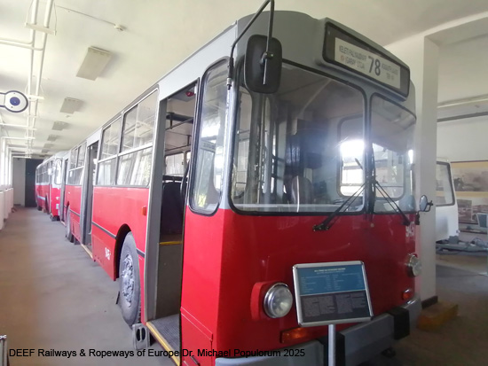 Verkehrsmuseum Szentendre Öffentlicher Nahverkehr ÖPNV Budapest Városi Tömegközlekedési Múzeum Ungarn