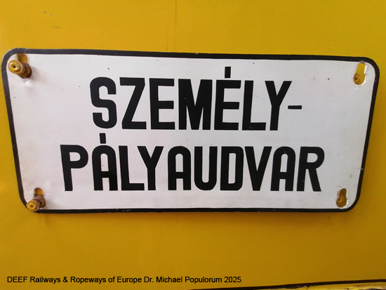 Verkehrsmuseum Szentendre Öffentlicher Nahverkehr ÖPNV Budapest Városi Tömegközlekedési Múzeum Ungarn