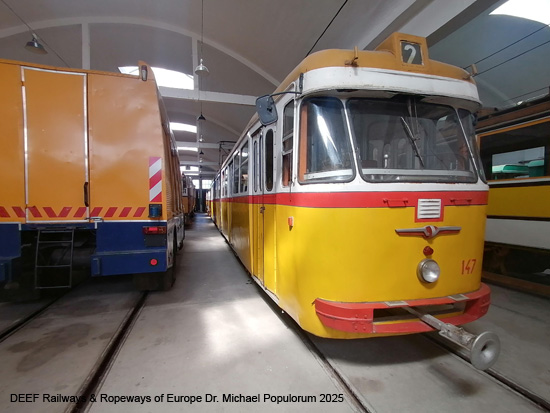 Verkehrsmuseum Szentendre Öffentlicher Nahverkehr ÖPNV Budapest Városi Tömegközlekedési Múzeum Ungarn