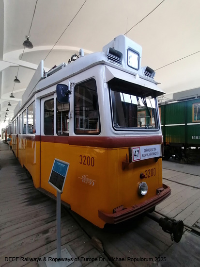 Verkehrsmuseum Szentendre Öffentlicher Nahverkehr ÖPNV Budapest Városi Tömegközlekedési Múzeum Ungarn