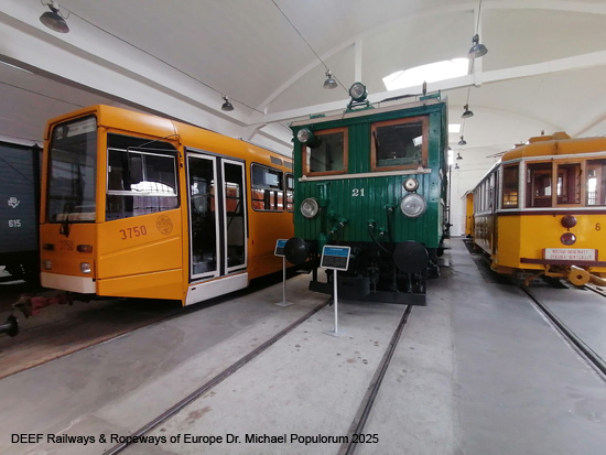 Verkehrsmuseum Szentendre Öffentlicher Nahverkehr ÖPNV Budapest Városi Tömegközlekedési Múzeum Ungarn