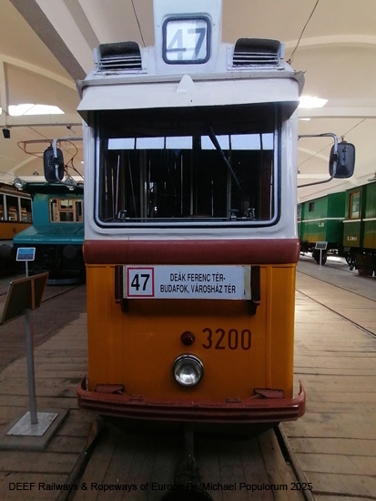 Verkehrsmuseum Szentendre Öffentlicher Nahverkehr ÖPNV Budapest Városi Tömegközlekedési Múzeum Ungarn