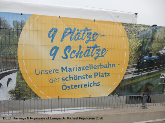 15 Jahre Niederösterreich Bahnen Jubiläum 2025 NÖVOG