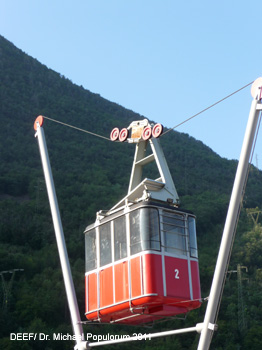 Brennerbahn Eisenbahn Archäologie Exkursion Bozen-Waidbruck Südtirol