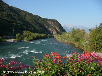 Brennerbahn Eisenbahn Archäologie Exkursion Bozen-Waidbruck Südtirol