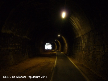 Alte Brennerbahn Wanderung Bozen-Waidbruck Eisenbahn Südtirol Eisenbahn-Archäologie