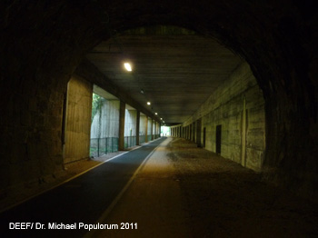 Brennerbahn Bozen-Waidbruck Eisenbahn-Archäologie Südtirol Tunnel
