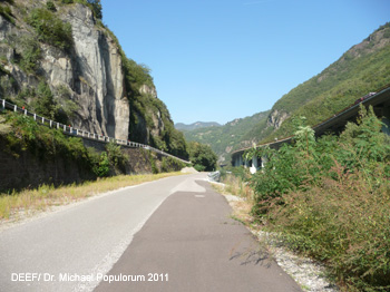 Eisenbahn Südtirol Alte Brennerbahn Archäologie Lost Place Atzwang Kastelruth Waidbruck