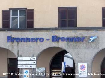 Brennerbahn Am Brenner/Brennero