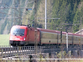 Brennerbahn Wanderung Brenner Gossensass Brennerbad