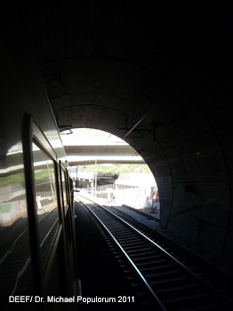 Brennerbahn Eisenbahn Archäologie Exkursion Bozen-Waidbruck Südtirol