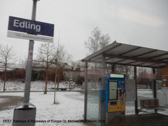 Filzenexpress Eisebahn Strecke Grafing Ebersberg Wasserburg SOB S-Bahn München Bayern