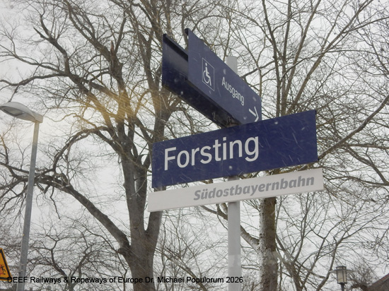 Filzenexpress Eisebahn Strecke Grafing Ebersberg Wasserburg SOB S-Bahn München Bayern