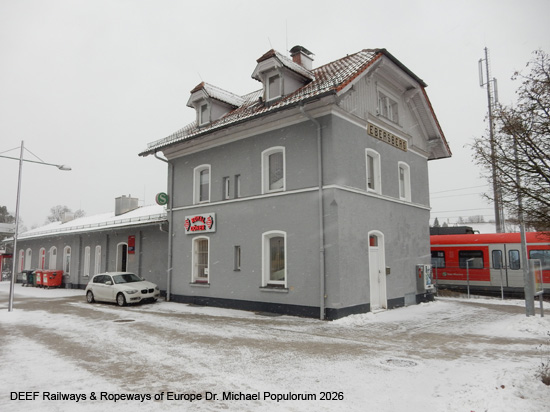 Filzenexpress Eisebahn Strecke Grafing Ebersberg Wasserburg SOB S-Bahn München Bayern