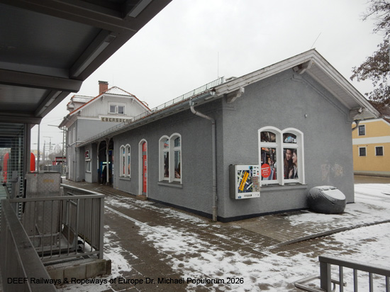 Filzenexpress Eisebahn Strecke Grafing Ebersberg Wasserburg SOB S-Bahn München Bayern