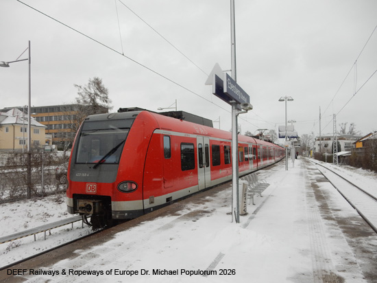 Filzenexpress Eisebahn Strecke Grafing Ebersberg Wasserburg SOB S-Bahn München Bayern