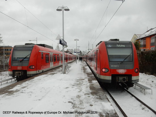 Filzenexpress Eisebahn Strecke Grafing Ebersberg Wasserburg SOB S-Bahn München Bayern