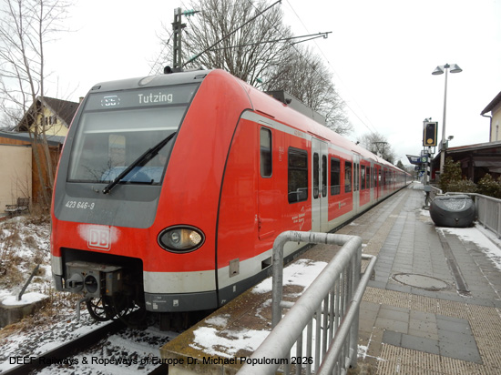 Filzenexpress Eisebahn Strecke Grafing Ebersberg Wasserburg SOB S-Bahn München Bayern
