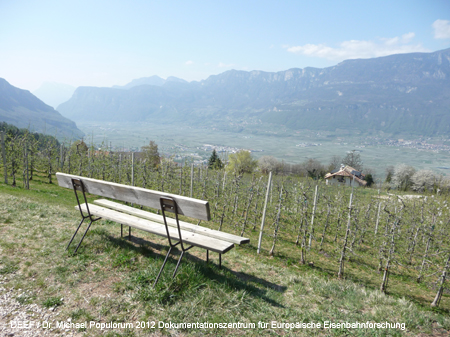Fleimstalbahn Auer Cavalese Predazzo Eisenbahn Südtirol Trient