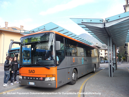 Fleimstalbahn Foto Cavalese Predazzo Trient Trento Eisenbahn Ferrovia