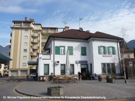 Fleimstalbahn Foto Cavalese Predazzo Trient Trento Eisenbahn Ferrovia