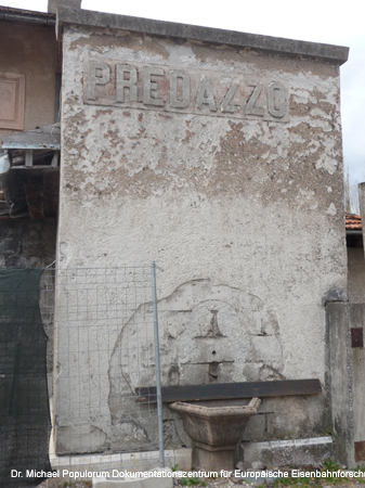 Fleimstalbahn Foto Cavalese Predazzo Trient Trento Eisenbahn Ferrovia