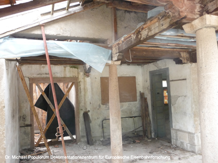 Fleimstalbahn Foto Cavalese Predazzo Trient Trento Eisenbahn Ferrovia